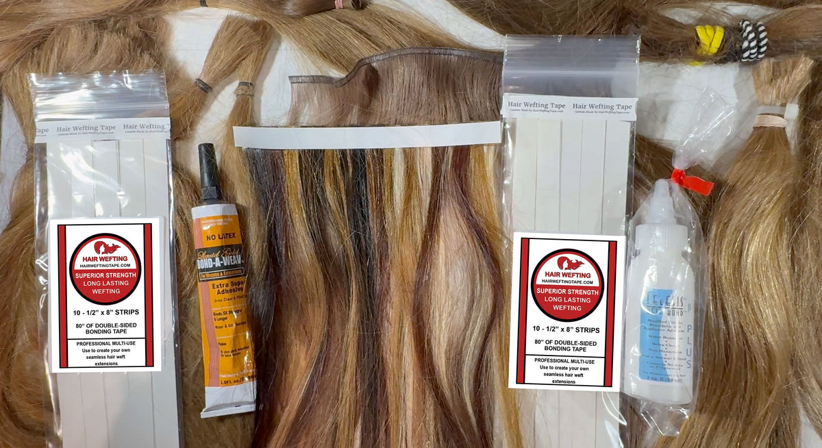 How to Turn Raw Bulk Hair and Ponytails into Ultra-Thin Seamless Tape-Ins at Home