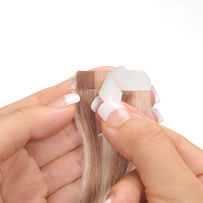 Hair Extension tape tabs~Long Lasting Salon Bond™ by hairweftingtape.com